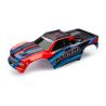 Body, Maxx, red (painted)/ decal sheet (TRX-8911P)