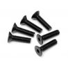 HPI - Flat head screw m5x20mm (hex socket/6pcs) (94732)