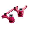 Traxxas - Steering bellcranks, drag link (blue-anodized T6 PINK, TRX-3743P (TRX-3743P)