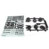 Y-380 1/10th Scale Interior - .040"  (Clear) (AX31141)