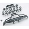 1/10th Scale Rear Plate Bumper Set (AX80039B)