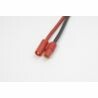 Goudstekker 3.5mm met plastic behuizing & silicone kabel 14awg, man