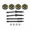 TRC - Steel Hardening +4mm CVD met Brass +4mm Weight voor SCX30