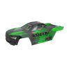 Arrma - Mini Kraton Body (Zwart/Groen) (ARA-2655)