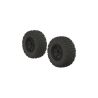 Arrma - Fortress SC Tire Set Glued Black (2) (AR550042)