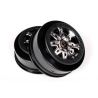 2.2 3.0 Raceline Renegade Wheels - 34mm  (Chrome/Black)  (2pcs) (AX08106)
