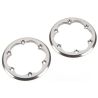 2.2 VWS Machined Beadlock Ring  (Grey)  (2pcs) (AX08133)