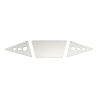Front Skid Plates - Tube Style Bumper - Silver Aluminum (3pcs) (AX30530)
