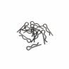 Axial 8mm Body Clips (Black) (10pcs) (AX31231)
