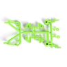 Monster Truck Cage Front and Rear (Green) (AX31352)