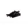 M3x25mm Hex Socket Flat Head (Black) (10pcs) (AXA150)