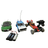 3x Tweedehands Tamiya RC modellen incl. 1 zender (VERKOCHT)