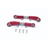 GPM Aluminium + Stainless Steel Adjustable Front Steering Tie Rod Set, Red - Arrma Typhon 6S, Limitless