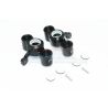 GPM - Front Knuckle Arms - Black- Arrma 1/8 (ter vervanging van AR330187)