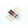 GPM schokdempers 102mm - Achter - Zwart - Rustler 4x4