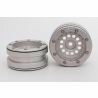 Metsafil Beadlock Wheels PT-Bullet Zilver / Zilver 1.9 (2st)
