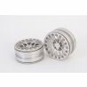 Metsafil Beadlock Wheels PT-Warrior Zilver / Zilver 1.9 (2st)