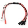 Laadkabel voor 3 accus met balanceerkabel (XH) voor oa. Hubsan X4, Walkera