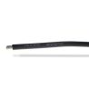 Silicone kabel 16AWG, Zwart, 1 meter