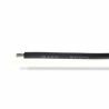 Superflex silicone kabel 18AWG, Zwart, 1 meter