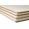 Berken triplex plaat 25x50cm - 0.4mm dik