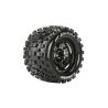 Louise MT-UPHILL MFT banden op black/chrome velgen voor 1/8 MT - 0 offset