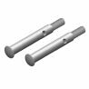 Team Corally Wheel Axle - Front - Steel - 2pcs (C-00250-036)