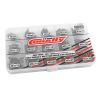 Team Corally - Button Head Hex schroeven set M3 - Zwart (375 pcs)