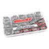 Team Corally - Socket Head Hex schroeven set M4 - Zwart (265 pcs)