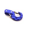 Realistic Tow Rope Hook for 1/10 Size Scale Crawler Truck - Blauw