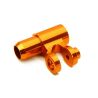 Integy Billet Machined Alloy Servo Horn, Orange - Traxxas X-Maxx