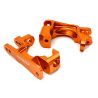Integy Machined Caster Blocks - Traxxas Stampede 4X4/Slash 4X4/Rustler 4X4 - Oranje