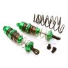 Integy Billet Machined 90mm big bore schokdempers - Voor - Groen - Stampede - Rustler - Slash