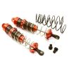Integy Billet Machined 105mm big bore schokdempers - Achter - Rood - Stampede - Rustler - Slash