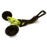 Billet Machined Wheelie bar, Green - Traxxas Rustler 4X4