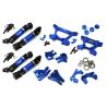 Integy VXHD Billet Machined Conversion Kit, Blauw - Traxxas Rustler 4x4, Traxxas Hoss 4x4