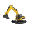 Huina RC 580 1/14 Metalen Graafmachine (23CH 2.4Ghz) - V5