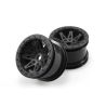 2.2 Raceline Renegade Wheels - 41mm Wide (Black) (2pcs) (AX08135)