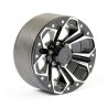 Fastrax 1.9" aluminium 6-Spaaks Kylo beadlock velgen - Black