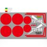 FMS - 1100Mm Zero Fighter Decal Sheet (FS-PJ118)