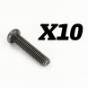 FTX - Rokatan Round Head Cross Screw M2,5X12 (FTX10180)