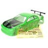 FTX - Banzai Pre-Painted Body Shell W/Decals & Wing - Green