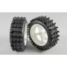 FG - Super Grip Tires M, glued on white wheels (06225/05)