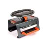 Fastrax aluminium deluxe auto standaard, roterend - Grijs