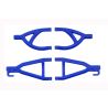 RPM Rear Upper & Lower A-arms voor oa. Traxxas 1/16 E-Revo - Blauw