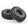Fastrax Rocko banden op 1.9" scale velgen - Zwart - Met memory foam!