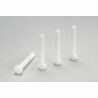 Cilinderschroef met zaaggleuf, M6X30, Nylon (5st)