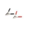 Batterijklem klein, Rood + Zwart (1set)