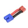 Conversie kabel Deans Man > ECX man met silicone kabel 12AWG