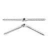 Aluminium stiftscharnier - Dia. 6x98mm - Demountable - 2 st